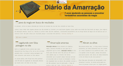 Desktop Screenshot of diariodaamarracao.org